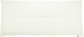 Tuin bankkussen Kopu® Prisma Ivory 150x50 cm | Kussen voor tuinbank