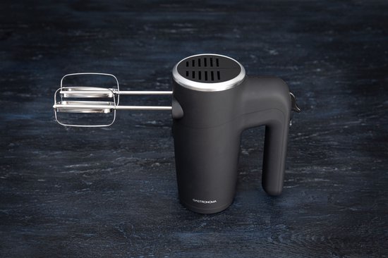 Gastronoma Handmixer - 500W - 6 snelheden en turbofunctie - 18200002 - Zwart van Gastronoma — afbeelding 4