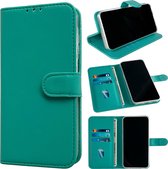 Casemania Hoesje Geschikt voor Samsung Galaxy A25 - Turquoise - Portemonnee Book Case - Kaarthouder & Magneetlipje