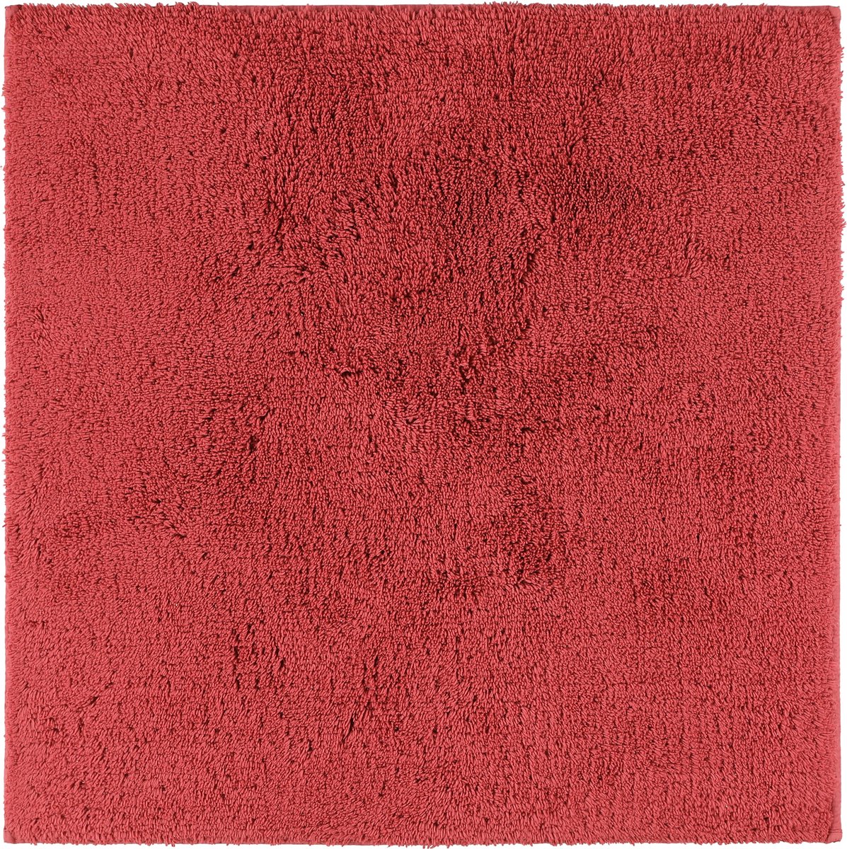 Casilin Havana - Antislip Badmat- Toiletmat vierkant - 60 x 60 cm - Brick Red