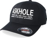 Hatstore- Askhole Black Flexfit - Iconic Cap