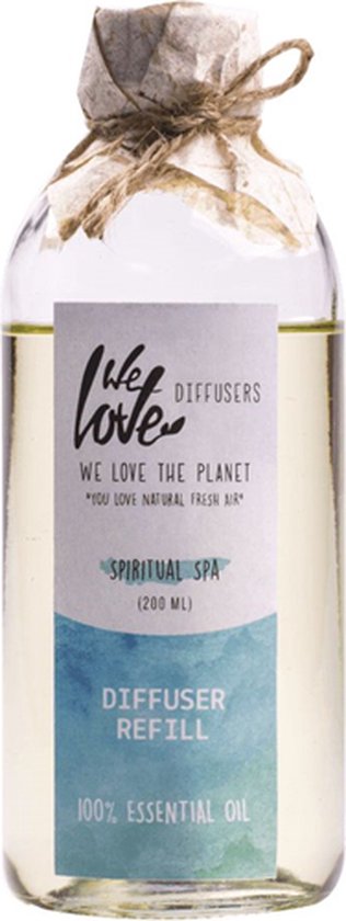 We love the planet - Huisparfum Geurstokjes Spiritual Spa (200 ml) - We Love the Planet