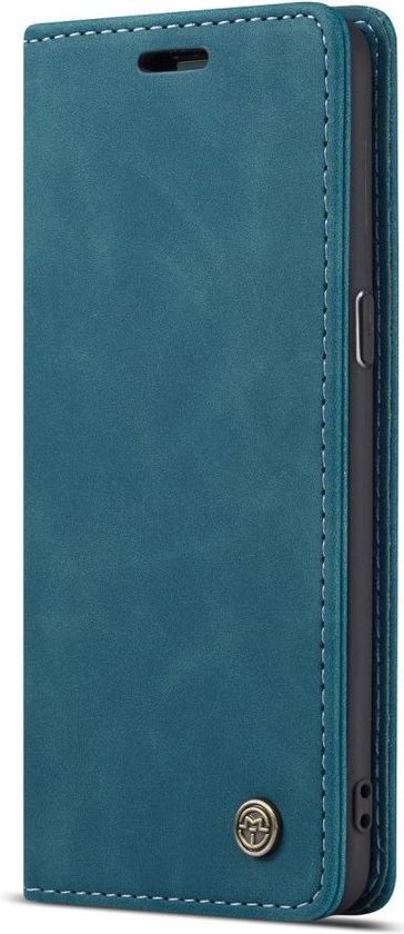 CaseMe Book Case - Geschikt voor Samsung Galaxy S8 Hoesje - Blauw