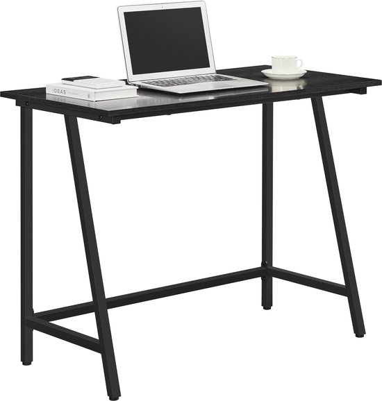 Bureau ACAZA - Table d'ordinateur - Bureaux - Industriel - Bureau Zwart - 100x50x75 cm - Bureau de jeu
