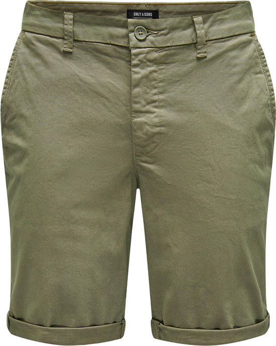 ONLY & SONS ONSPETER REG TWILL 4481 SHORTS NOOS Pantalon pour homme - Taille S