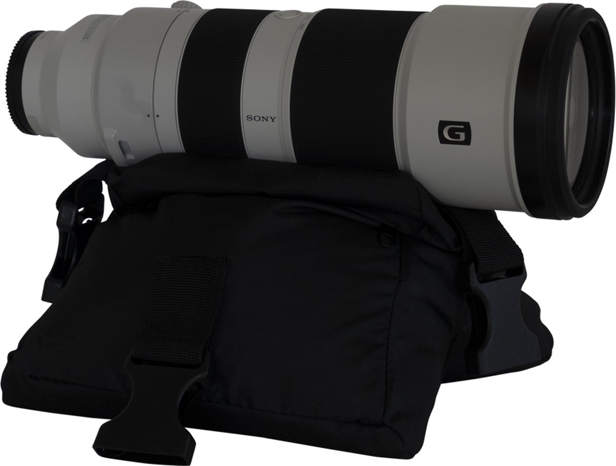 Buteo Photo Gear Buteo Photo Gear Bean Bag 1 Zadelmodel Zwart met Draagriem