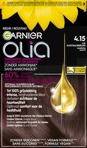 Garnier Olia Marron Glacé 4.15 - Coloration Permanente Sans Ammoniaque