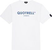 Quotrell - BASIC GARMENTS T-SHIRT - WHITE/COBALT - L