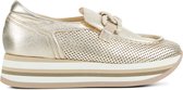 Softwaves Sneakers Dames - Lage sneakers / Damesschoenen - - 7.78.56 - Goud - Maat 39.5