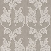 Papier peint aspect textile Profhome 956286-GU papier peint textile texturé aspect textile beige gris mat 5,33 m2