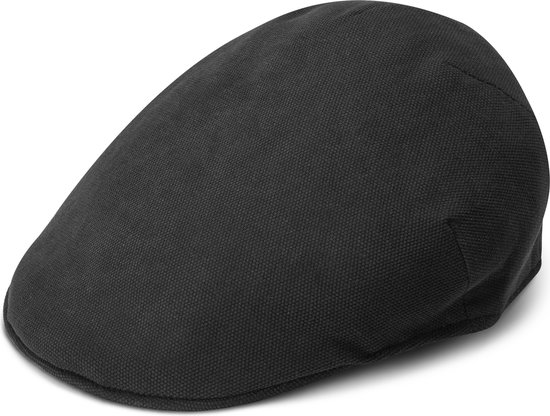 Fawler Mario Moda donkergrijze flat cap voor heren