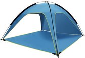 MK - Strandtent - Tent - Zon en Regenbescherming - Snelle Openingsconstructie - Blauw - 210x210x130cm - 3-4 personen