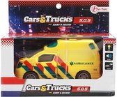 Cars & Trucks Frictie Ambulance (NL) met Licht en Geluid