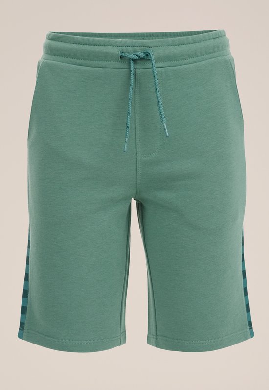 WE Fashion Jongens sweatshort met tapedetail