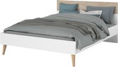 Parisot - Tweepersoonsbed Hardy - 140x190 - Wit