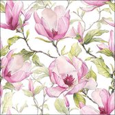 Ambiente - Servetten - Blooming Magnolia - 33 x 33 cm