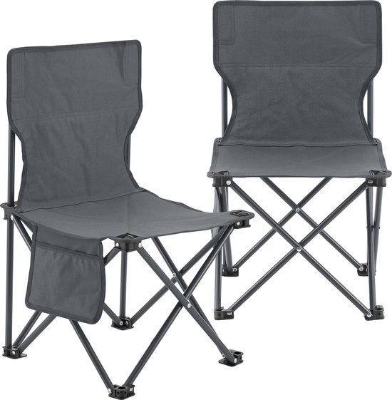 Tuinset Banzi 3-delig campingset opvouwbaar grijs casa.pro — afbeelding 2