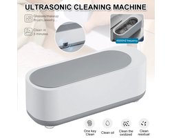 Ultrasonic Cleaner - Ultrasonic Schoonmaak Bakje - USB Oplaadbaar - Ultrasone Reiniger - Sieraden - Makeup Kwast en Spons - Bestek - Brillen