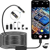 USB Endoscoop iphone – Draadloze Inspectiecamera HD – WiFi endoscoop inspectie camera – Zwart - 5M