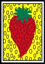STRAWBERRY - Poster A4 - Frank Willems