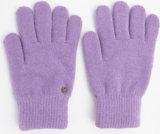Sissy-Boy - Paarse gebreide handschoenen - One size