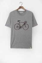 Sissy-Boy - Donkergrijs T-shirt met fiets