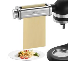 Handmatige pastamachine roestvrij staal verse handmatige pastamachine instelbare Italiaanse platte deegmachine voor spaghetti lasagne tagliatelle - VEVOR pasta roller