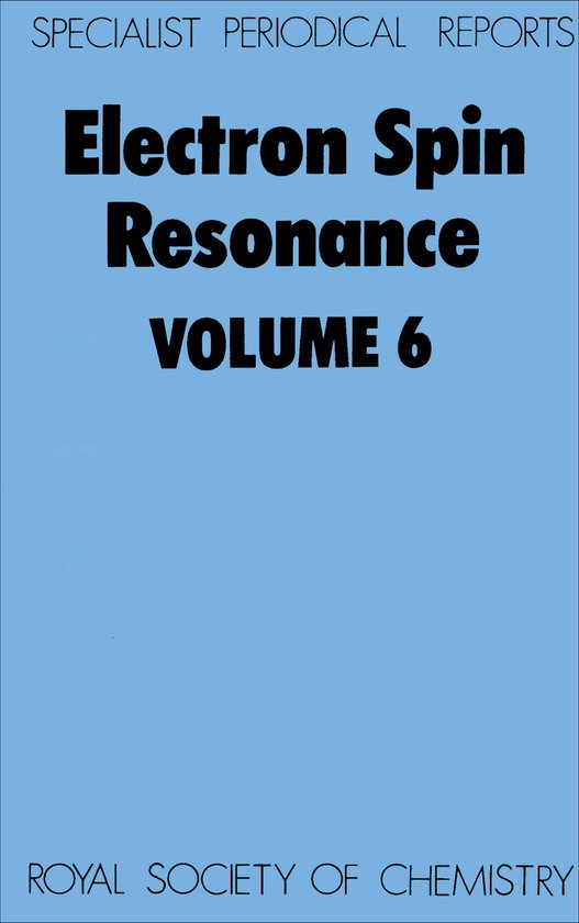 Electron Spin Resonance - cover