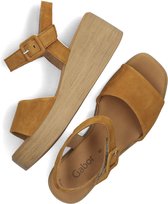 Gabor 531 Sandalen - Dames - Cognac - Maat 37