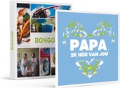 Bongo Bon - PAPA, IK HOU VAN JOU - Cadeaukaart cadeau voor man of vrouw