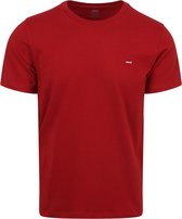 Levi's - T-shirt Original Rood - Heren - Maat XL - Regular-fit