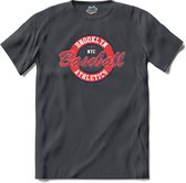 Brooklyn NYC Baseball Athletics | Basketbal - Sport - Basketball - T-Shirt - Unisex - Mouse Grey - Maat XL