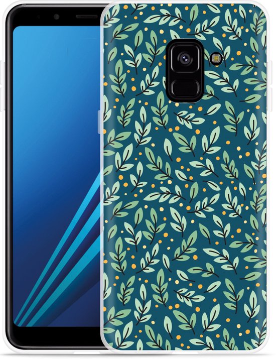 Coque Samsung Galaxy A8 2018 Motif Feuille | bol.com