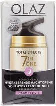 Olaz Total Effects 7in1 Anti-Veroudering Verstevigende Hydraterende Nachtcrème - 50ml