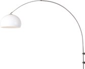 Applique Steinhauer Sparkled Light - lampe à arc - 140 à 185 cm de large - acier avec ampoule en plastique blanc