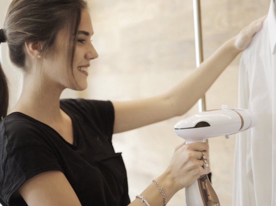 MIDI Vertical Garment Steamer – Standing Steamer – Beige MIDI Vertical Garment Steamer – Standing Steamer – Beige