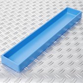 Datona® Vakverdeling met 1 compartiment - 10 stuks - Blauw