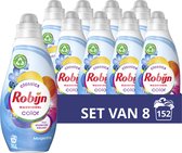 Bol.com Robijn Klein & Krachtig Classics Color Morgenfris Vloeibaar Wasmiddel - 8 x 19 wasbeurten - Voordeelverpakking aanbieding