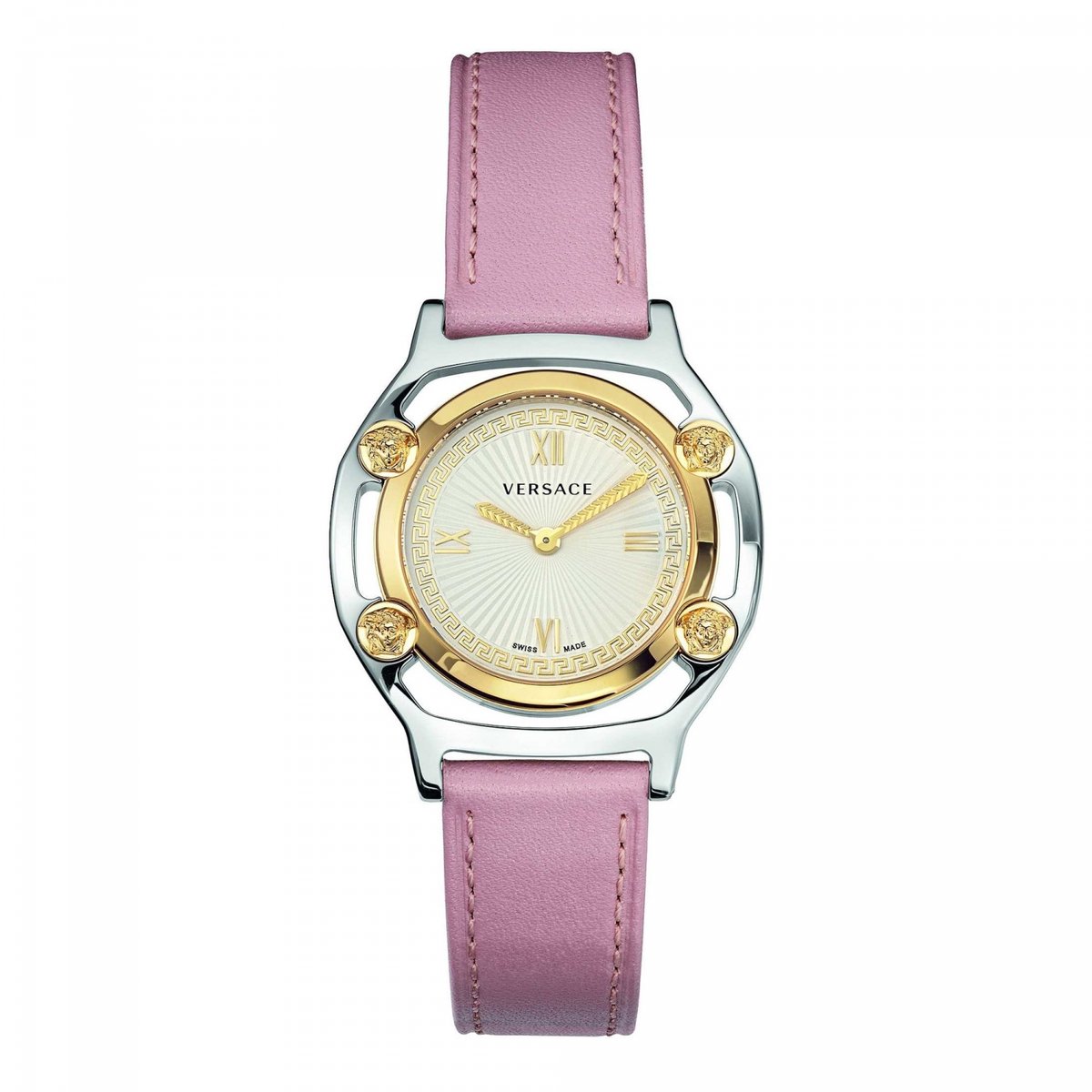 Versace VEVF00220 horloge vrouw - Roestvrij Staal - zilver