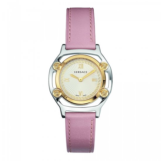 Versace VEVF00220 horloge vrouw - Roestvrij Staal - zilver