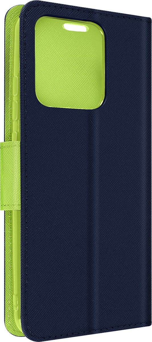 Geschikt voor Xiaomi Redmi 10A Wallet Case Video-ondersteuningsfunctie blauw