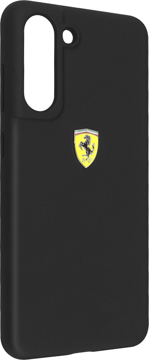 Ferrari SF Silicone Case hoesje geschikt voor Samsung Galaxy S21 FE (Fan Edition) - Zwart van Ferrari — afbeelding 5