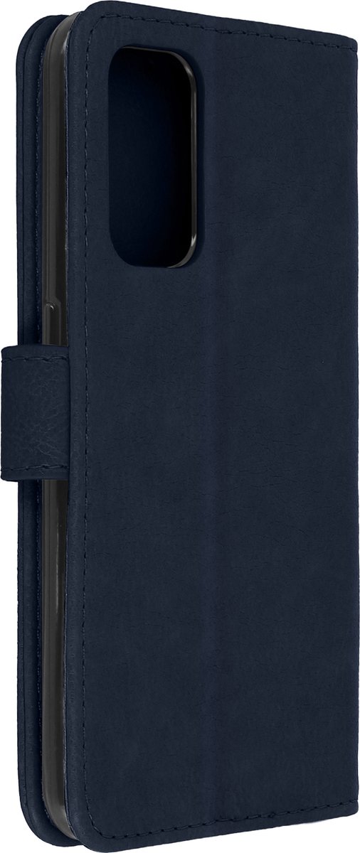 Geschikt voor Oppo Reno 5 5G/Find X3 Lite Bookcover Video Support Functie Donker blauw