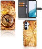GSM Hoesje Geschikt voor Samsung Galaxy A54 5G Magnet Case Kompas