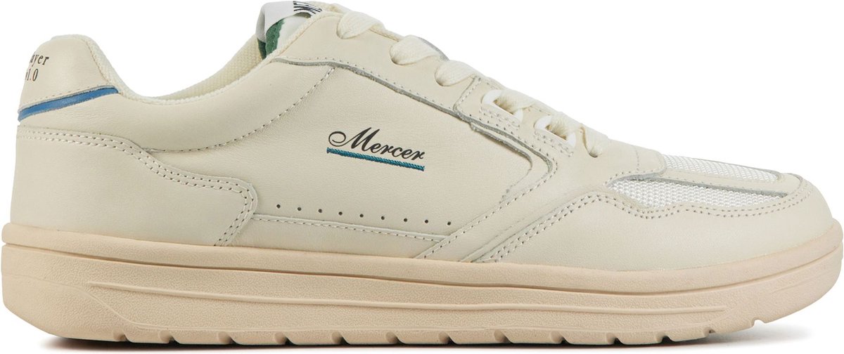 Mercer Amsterdam Sneakers Heren - Lage sneakers / Herenschoenen - Leer - Player - Zand - Maat 44