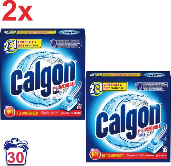 Anticalcaire lave-linge Calgon 2en1 48 tablettes