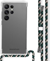 iMoshion Hoesje Met Koord Geschikt voor Samsung Galaxy S23 Ultra - iMoshion Backcover met koord - Transparant