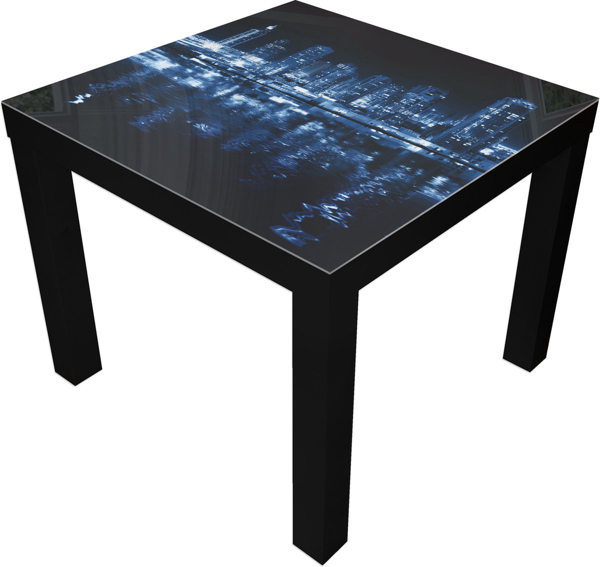 IKEA LACK Table basse Plateau en Verres 55x55cm Table d'appoint Salon Table...