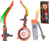 Kinderen Pijl En Boog Set, Houten Boogschieten Speelgoed Set Voor Jongen Meisje Met 3 Pijlen Doelen En Bogen Houten Bogen En Pijlen Kinderen