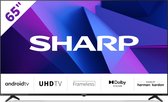 65" 4K Ultra HD Android TV, 3840 x 2160, HDR10, HLG, Dolby Vision, Ethernet, Wi-Fi, Bluetooth, HDMI 2.1 avec eARC, Chromecast intégrée, Assistant Google